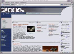 Ein erster Schritt zur Anerkennung als Spiele-Plattform: Zocks.de bietet eine eigene Rubrik für Linux-Spiele.<link url_id="58036" srcset=