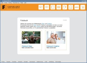 Abbildung 1: Nur im kreativen Modus können Sie selbst entscheiden, welche Bilder Sie einbauen und wo Sie diese platzieren möchten.