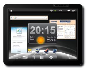 Das ARM9-basierte Internettablet Genesis ist auch als E-Book-Reader gedacht.
