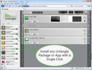Untangle ist eine Linux-Distribution für Server, die als Router oder Bridges fungieren sollen.
