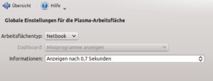 Abbildung 2: Über die "Systemeinstellungen" verwandeln Sie KDE unter Kubuntu 10.10 und OpenSuse 11.3 in einen Desktop für mobile Geräte.