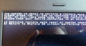 Abbildung 3: Lassen Sie sich vom Text nicht abschrecken: Über 1 starten Sie das Ubuntu-System auf der SD-Karte.