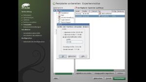 Abbildung 3: Über den Installer ändern Sie die Größe der Windows-Partition, wenn der von OpenSuse gemachte Vorschlag Windows zu wenig Platz lässt.