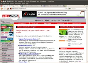 Abbildung 4: Firefox 4 integriert viele neue Techniken und Verbesserungen.