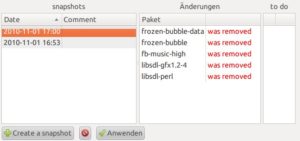 Abbildung 6: Klein aber fein – die Snapshot-Funktion.