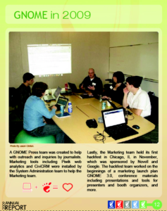 Schön und bilderreich: Gnomes Jahresbericht 2009.