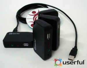 Für Userful Multiseat braucht man die Software und soviele USB-Clients...