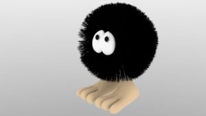 Abbildung 19: Dieses Mal schaut der Dust Puppy etwas freundlicher als im Preview für den ersten Teil des Workshops.