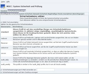 Abbildung 3: So einfach sichern Sie Ihr System unter Mandriva ab.