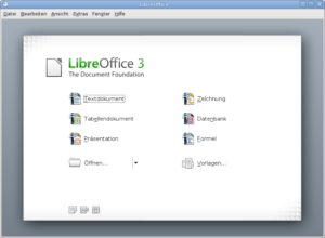 Der neue Splash-Screen im Libre-Office-Design.