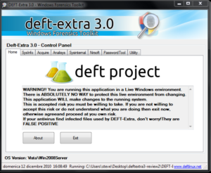 Unter DEFT-Extra versammeln die Entwickler der Live-CD Forensik-Tools für Windows, die sie unter Wine betreiben.