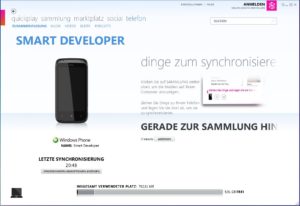Abbildung 3: Ohne Zune geht bei Windows Phone 7 gar nichts.