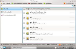 Abbildung 4: Über die Eigenentwicklung PiSi installieren Sie unkompliziert gewohnte Software nach.