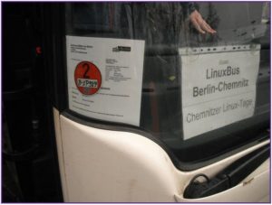 Abbildung 4: Mit dem LinuxBus unterwegs.