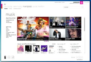 Abbildung 4: In Zune kauft man Musik, Videos oder Anwendungen und überspielt diese dann auf das Smartphone.
