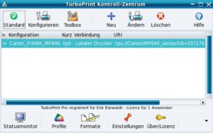 Abbildung 4: Das Kontrollzentrum dient als zentrale Verwaltungsschnittstelle.