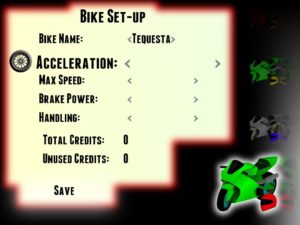 Abbildung 4: In der aktuellen BETA-Version darf man zwar schon das Motorrad wechseln, Auswirkungen hat das aber nicht. In späteren Versionen wird man sich die Zweiräder im Karrieremodus verdienen müssen.