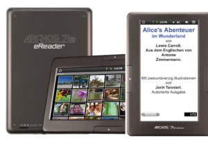 Archos E-Reader mit Multimediafunktionen.