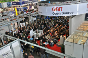 Das Open-Source-Forum auf der Cebit lockte im vergangenen Jahr zahlreiche Besucher an.