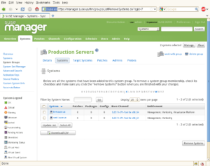 Der Suse Manager ist die grüne Interpretation von Spacewalk, dem Upstream-Projekt des Red Hat Networks