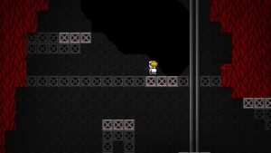 Abbildung 1: Wie in anderen klassischen Jump and Run-Spielen springt und hüpft der Held über Plattformen.