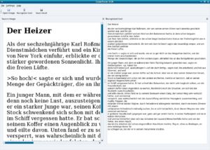 Abbildung 2: Die Oberfläche von Cuneiform-Qt benötigt keine Einarbeitung.