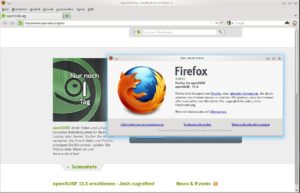 Abbildung 2: Während die Gnome-Shell lediglich eine Alternative darstellt, kommt beim Browser die Vorabversion von Firefox 4 zum festen Einsatz.