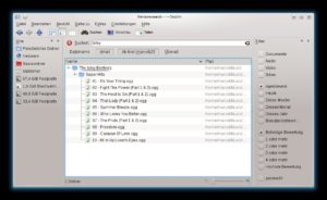 Abbildung 3: Die schnelle Suche funktioniert unter KDE 4.6 zum ersten Mal so, wie man es erwartet.