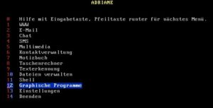 Abbildung 3: Die Voreinstellung bei der aktuellen Knoppix-Version ist Adriane und nicht der LXDE-Desktop.