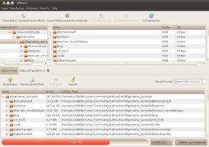 Abbildung 4: Das wohl schlankeste Brennprogramm unter Linux heißt Xfburn und gehört zum Xfce-Desktop. Auch unter Gnome brennt die Software problemlos CDs und DVDs.