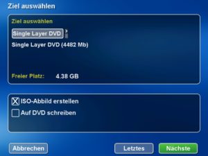 Abbildung 6: MythArchive ermöglicht den Export von Aufnahmen als brennfertige ISO-Images.