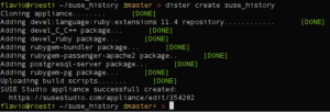 Das Kommandozeilentool Dister verwendet Suse Studio, um ein Linux-Image mit allen benötigten Ruby-Komponenten für eine Rails-Anwendung zu produzieren.