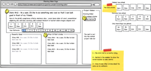 Nach diesem Mockup haben die Scrumdo-Entwickler das Planning Poker umgesetzt.