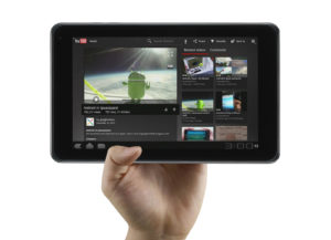 Handliches "Honeycomb"-Tablet mit 3D-Fähigkeiten: Das LG V900 Optimus ist ab April im Handel. (Bild: LG Electronics)