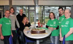 Torte fürs Erste: Die FSFE zeichnet Tagesschau.de aus.