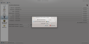 Mit diesen Einstellungen erscheinen in Open- beziehungsweise LibreOffice die Schriftan auf dem Schirm glatter