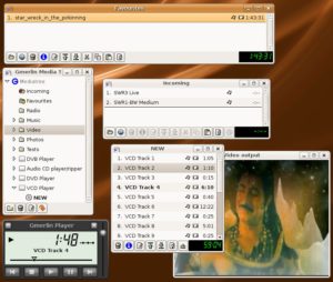 Abbildung 1: Das Multimedia-Toolkit Gmerlin gibt so gut wie alle gängigen Audio- und Videoformate wieder.