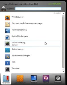Abbildung 10: Das Icon-Theme Faenza bringt einen frischen Wind auf den KDE- und Gnome-Desktop. Es gehört allerdings nicht zum Standardumfang von OpenSuse 11.4.