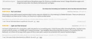 Abbildung 3: User helfen Usern: Über die integrierte Bewertungsfunktion erfahren Sie, welche Anwendungen die Ubuntu-Nutzer für gut halten und wo es noch Nachholbedarf gibt.