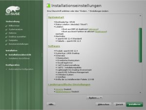 Abbildung 4: Installationsübersicht
