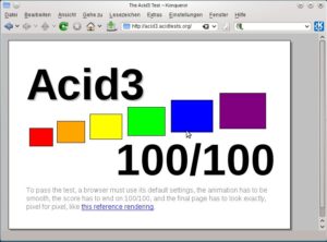 Abbildung 5: Schalten Sie Konqueror auf die schnellere und modernere WebKit-Engine um, dann zeigt der KDE-Browser praktisch alle Seiten im Netz fehlerfrei an.