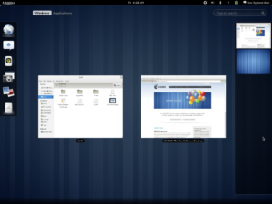 Die Desktops von Gnome3