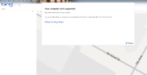 Linux-Nutzer werden am Microsoft-Dienst keine Freude haben, wie die Meldung des bereits in den USA angebotenen Bing Maps Streetside Dienstes zeigt.