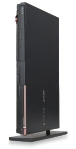 Abbildung 3: Revo RL100 im Vertikalbetrieb, oben links das Magic-Pad.