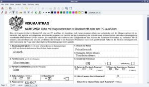 Abbildung 3: Xournal beherrscht den Import von PDF-Dokumenten und ermöglicht es, die Dateien inklusive Anmerkungen wieder im gleichen Format abzuspeichern.
