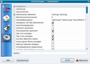 Abbildung 3: Detaillierte Einstellmöglichkeiten finden sich im erweiterten Dialog.