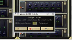Abbildung 5: Profifunktionen komfortabel umgesetzt: Beim Mittelklick auf ein Bedienelement zeigt Gx_head diesen kleinen Dialog, mit dem sich ein Signal eines angeschlossenen MIDI-Controllers mit dem gewählten Element verbinden lässt.