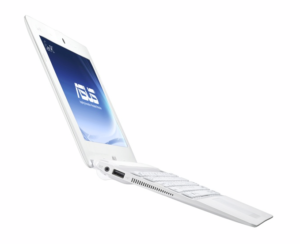 Seitenansicht des X101 mit 10-Zoll-Display.