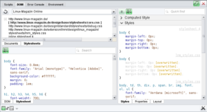 Inspektion: Dragonfly untersucht Webseiten mit diversen Tools.
