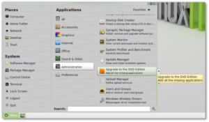 Upgrade-Option auf die DVD-Version und die Multimedia-Codecs.